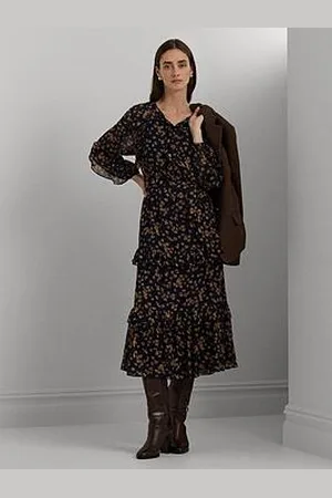 Ralph Lauren Chemerin Long Sleeve Dress