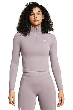Under Armour Womens Training Vanish Seamless 1/4 Zip Crop