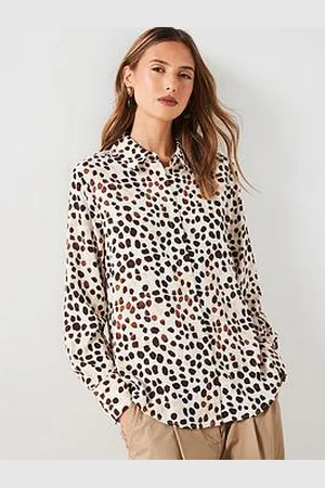 MANGO Spot Printed Shirt