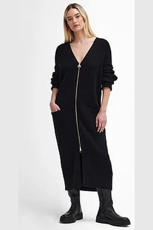 Barbour Mondale Knitted Midi Dress