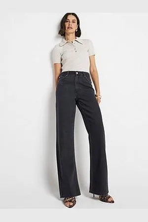 River Island Relaxed Straight Leg Jean