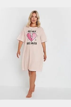 Yours Curve Heart Breaker Sleeptee