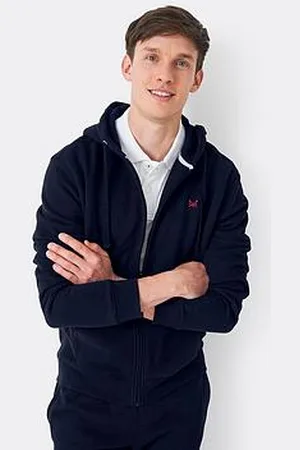 J.Crew Crossed Oars Zip Through Hoodie