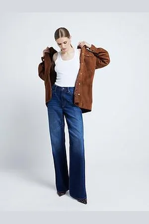 River Island Relaxed Straight Leg Jean