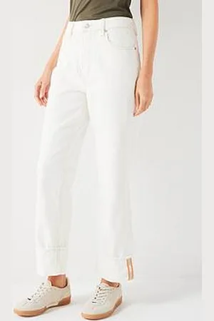 HUGO BOSS Ada High Rise Straight Leg Jeans