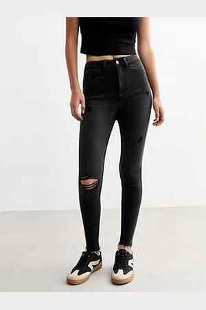 New Look Hallie Disco Ripped Super Skinny Jeans