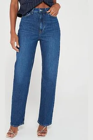Very Short Wide Leg Jeans With Stretch