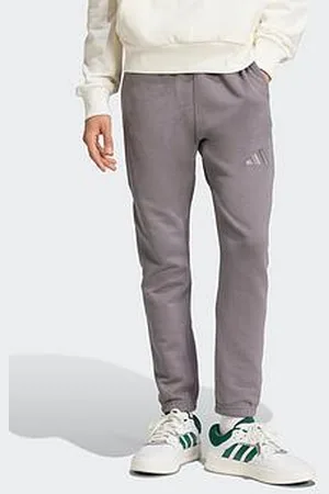 adidas Mens All Season French Terry Cuffed Pant - Grey