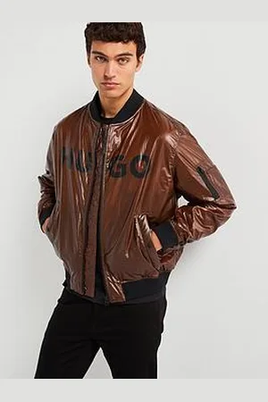 HUGO BOSS Byler2431 Heat Sensitive Colour Change Bomber Jacket - /Orange