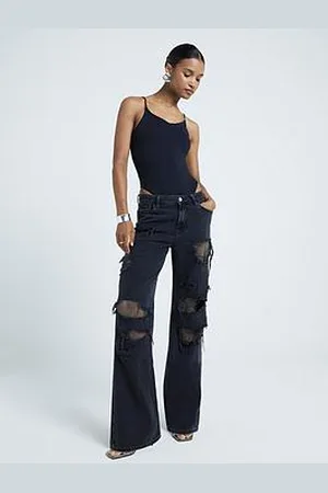 River Island Relaxed Straight Leg Jeans
