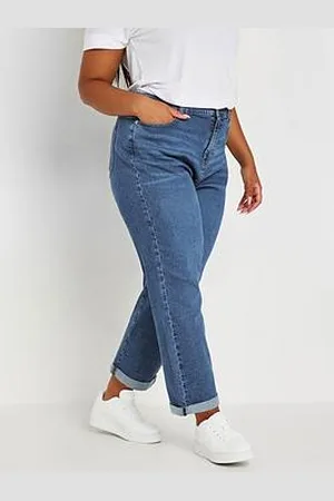 Yours Curve Boyfriend Jean Mid