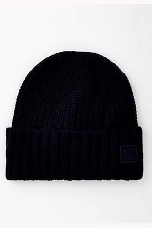 Armani Exchange Logo Beanie Hat
