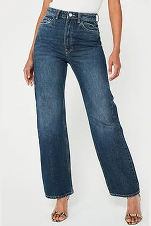 Very High Waist Wide Jeans