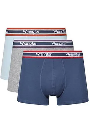 Wrangler 3-Pack Logo Waistband Trunks