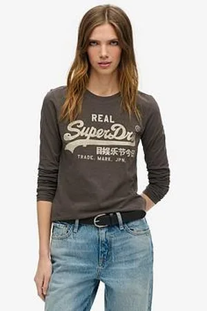 Superdry Embellished Vintage Logo Graphic Top