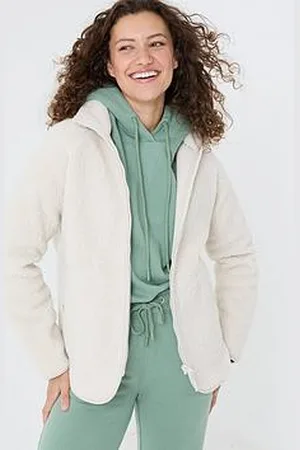 Fat Face Violet Fleece Jacket