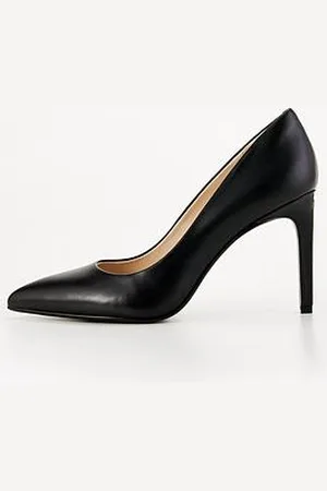 Calvin Klein Leather Heel Pump