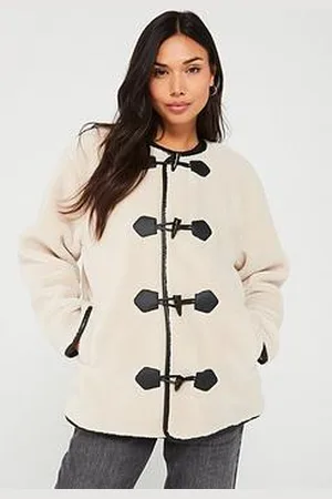 ONLY Faux Fur Duffle Coat