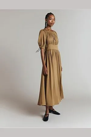 Ghost Anouk Dress - Ochre