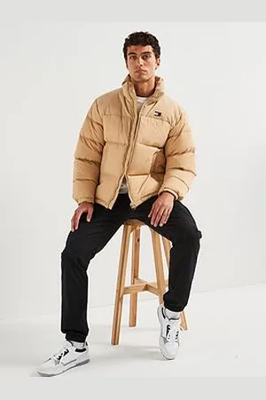 Tommy Hilfiger Cord Mix Alaska Puffer Jacket