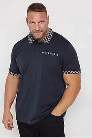 BAD RHINO Printed Jacquard Polo Shirt