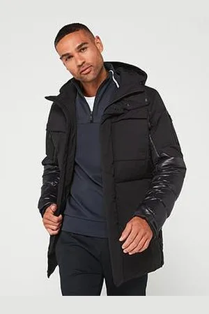 HUGO BOSS J Eams Gloss Sleeved Quilted Tech Parka