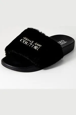 VERSACE Fluffy Sliders