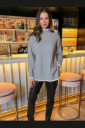 Ax Paris Side Split Jumper