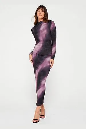 Very Ruched Midaxi Dress