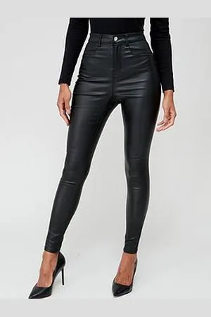 Very Coated Addison Skinny Jeans