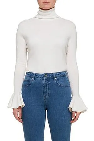 Ted Baker Tamsenn Roll Neck Sweater With Fluted Sleeves