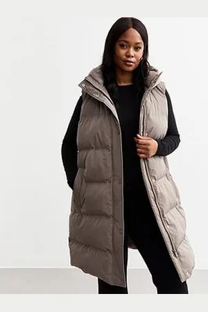 New Look Curves Midi Padded Gilet