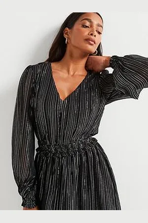 Very Lurex Skater Dress
