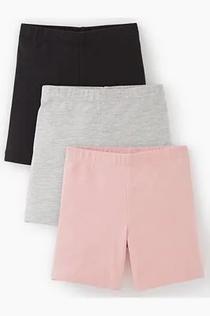 Everyday Basic Girls Cycling Short (3 Pack)