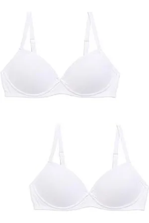 Everyday Basic Girls 2 Pack Moulded Bra