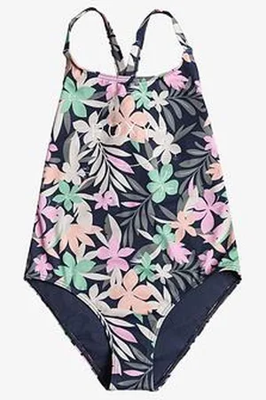 Roxy Girls Chlorine Resistant One Piece Swimsuit
