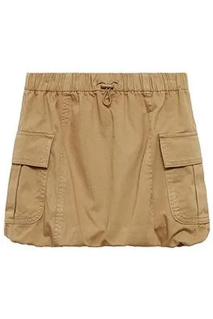 MANGO Girls Cargo Skirt