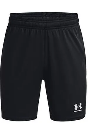 Under Armour Boys Challenger Knit Shorts - Black/White
