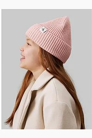Calvin Klein Kids Monogram Rib Beanie