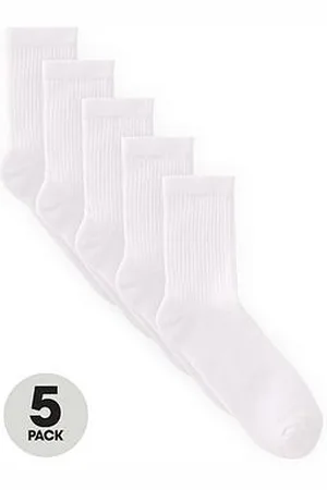 Everyday Basic 5 Pack Of Unisex Sports Socks