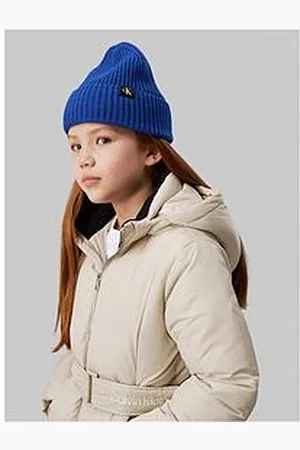 Calvin Klein Kids Monogram Rib Beanie