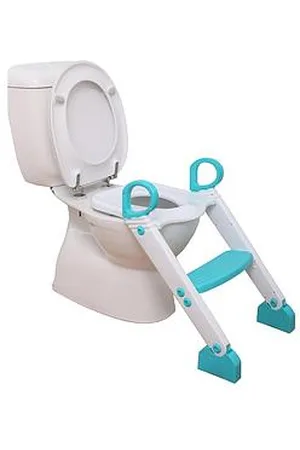 Dream Baby Step-Up Toilet Trainer - Aqua/White