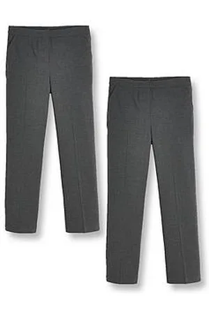 Very Girls 2 Pack Woven School Trouser Regular Fit