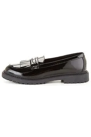 Very Older Girls Loafer Leather School Shoe - Wide Fit