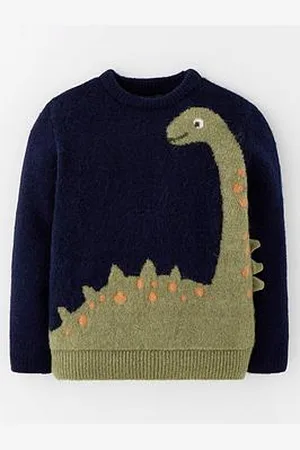 Very Boys Dinosaur Knitted Jumper