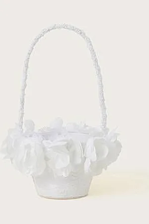 Monsoon Girls Petal Bridesmaid Basket