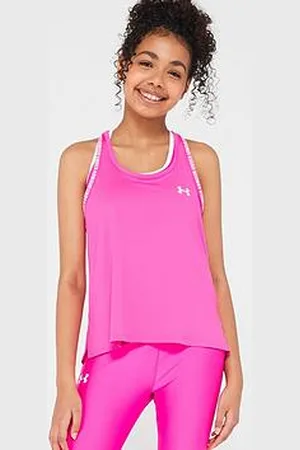 Under Armour Girls Junior Training Knockout Tank