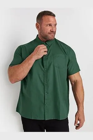 BAD RHINO Short Sleeve Oxford Shirt