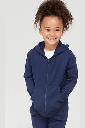 Everyday Basic Unisex Zip Through Hoodie