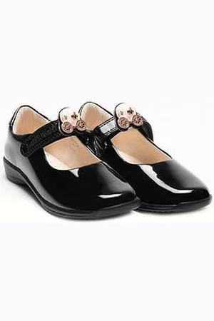Lelli Kelly Carrie Removeable Bow Mary Jane School Shoe